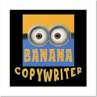 DESPICABLE MINION AMERICA COPYWRITER Posters and Art